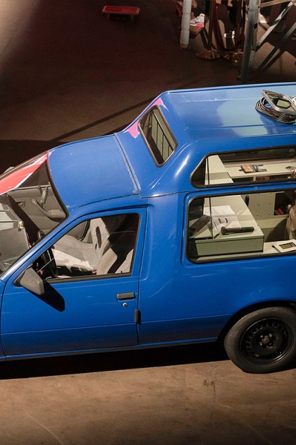 Old Opel Kadett Combo