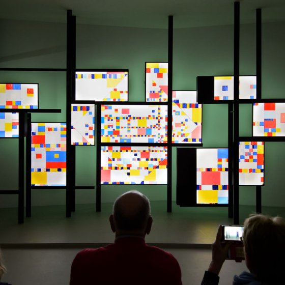 Installation at Mondriaanhuis