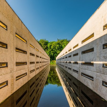 Test site for the Delta Works Waterloopbos Noordoostpolder