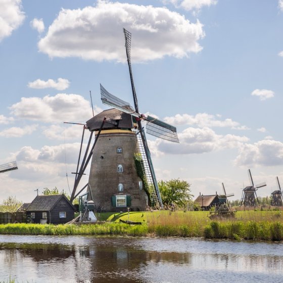 Kinderdijk windmills 