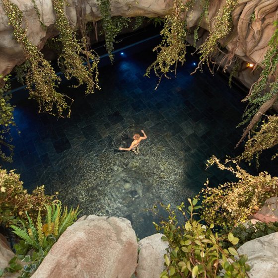 Wellness saltwater bath