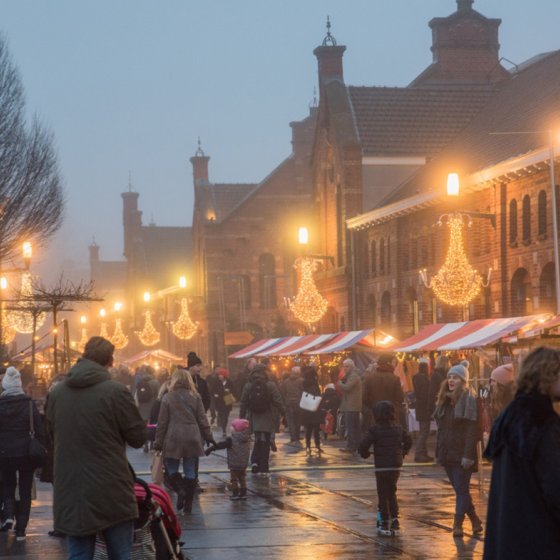 Christmas market Westerpark Amsterdam