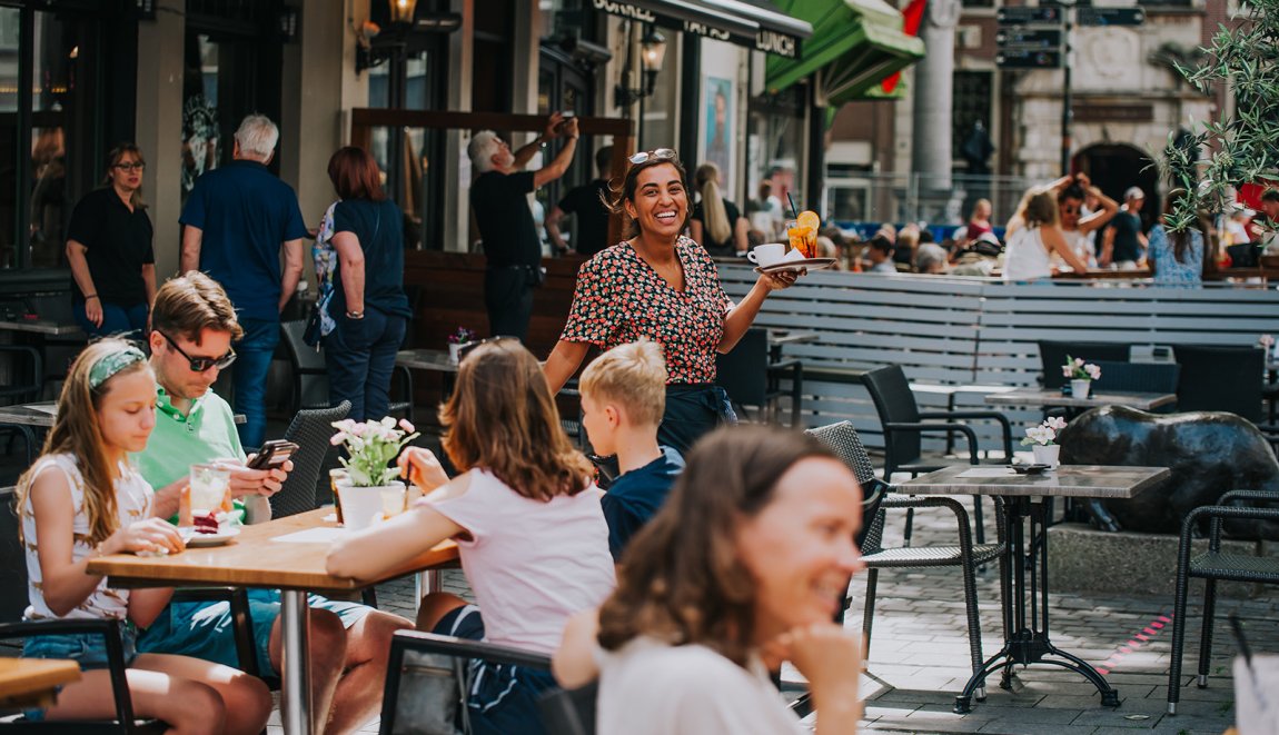 Breda terrace Grote Markt Veemarktstraat