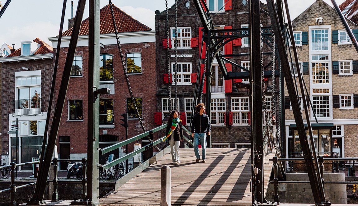 Dutch Era Dordrecht Wolwevershaven Damiatebrug